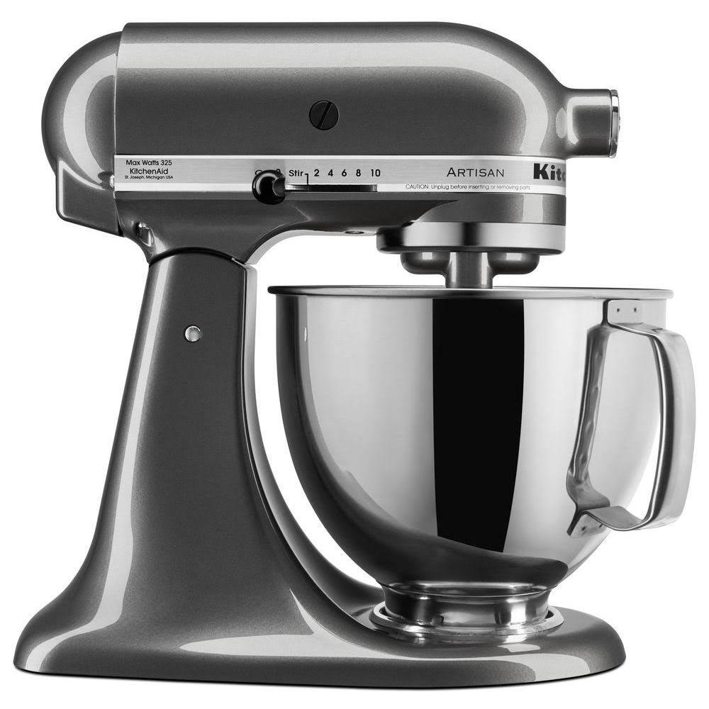 KitchenAid Artisan KSM150PSQG 5-Quart Stand Mixer - Liquid Graphite