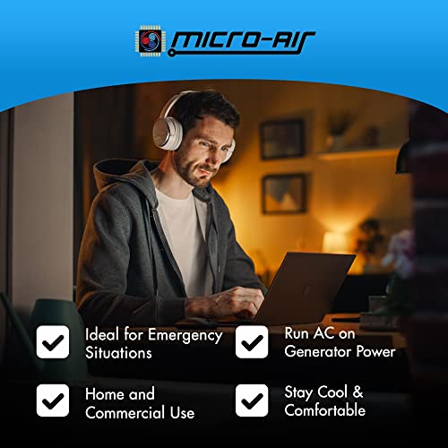 EasyStart MicroAir 368 Soft Start Automotive & RV Easy Start, Air Conditioner Soft Start Works with Generator, Start Air Conditioners at Less Power, Home and Commercial Use