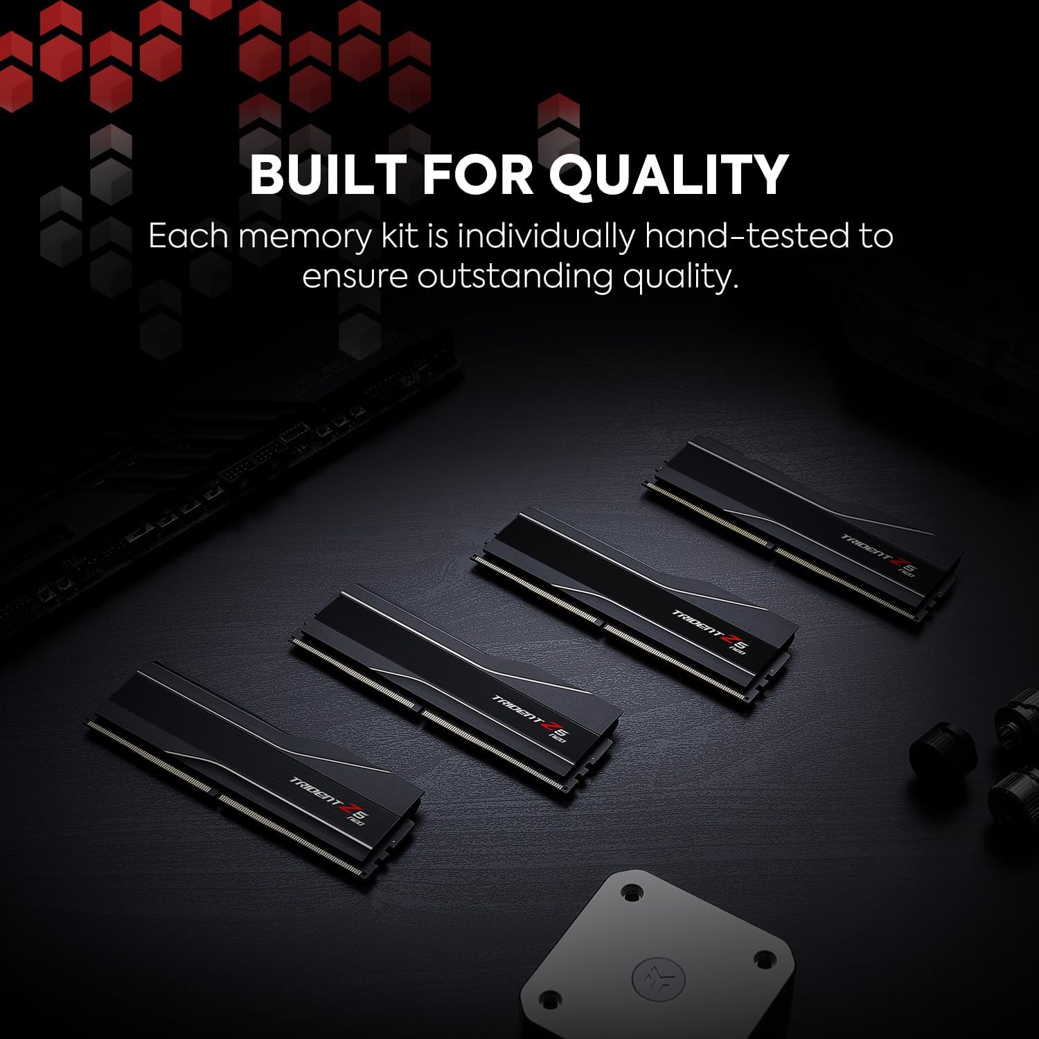 G.SKILL Trident Z5 Neo Series (AMD Expo) DDR5 RAM 64GB (2x32GB) 6000MT/s CL30-40-40-96 1.40V Desktop Computer Memory UDIMM - Matte Black (F5-6000J3040G32GX2-TZ5N)
