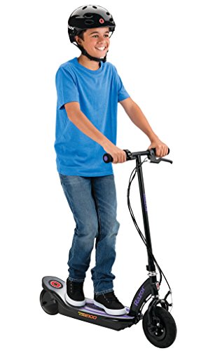 Razor Power Core E100 Electric Scooter - 100w Hub Motor, 8" Air-Filled Tire, Up to 11 mph and 60 min Ride Time, for Kids Ages 8 and Up