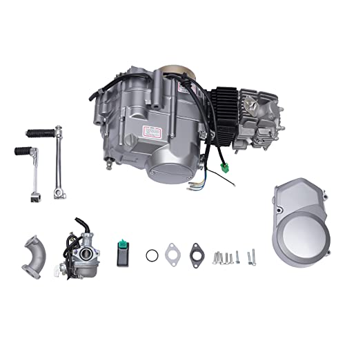 140CC 4 Stroke Engine Motor Fit for Pit Dirt Bike Honda CRF50 XR50 CT70, Racing Complete Engine Motor Replacement Kits