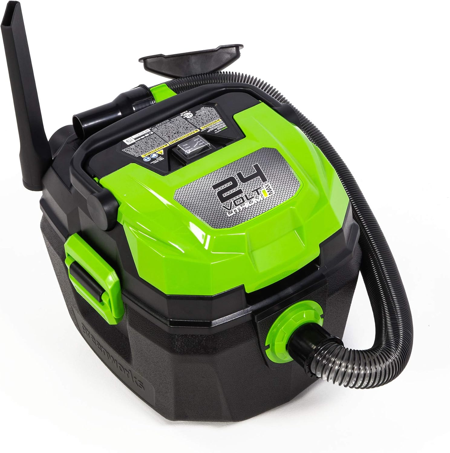 24V Cordless Wet/Dry Shop Vacuum, 2.0 Ah Battery Included BVU24211