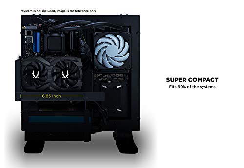 ZOTAC Gaming GeForce GTX 1660 6GB GDDR5 192-bit Gaming Graphics Card, Super Compact, ZT-T16600F-10L