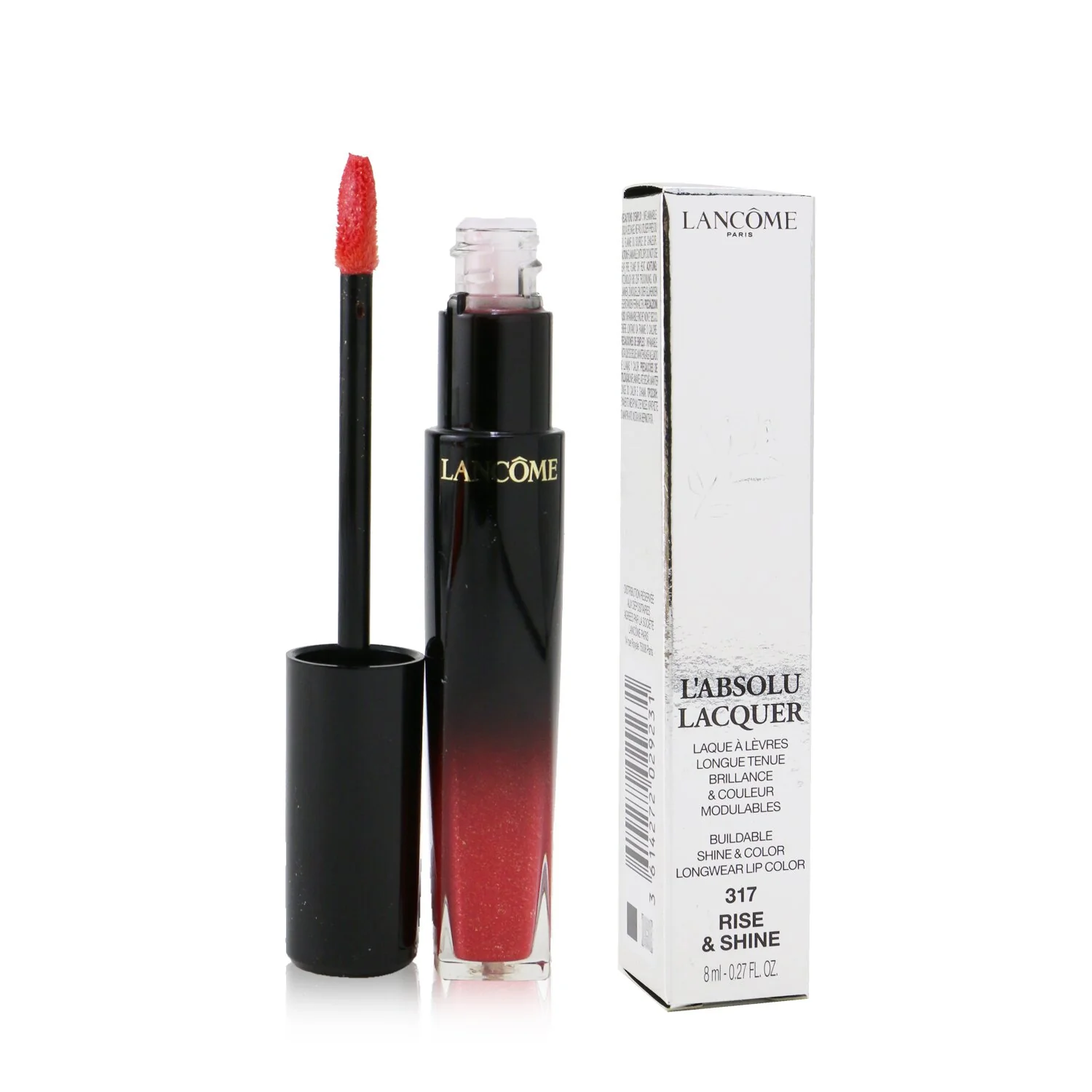 Lancome L'Absolu Lacquer Buildable Shine & Color Longwear Lip Color - # 366 Power Rose  8ml/0.27oz