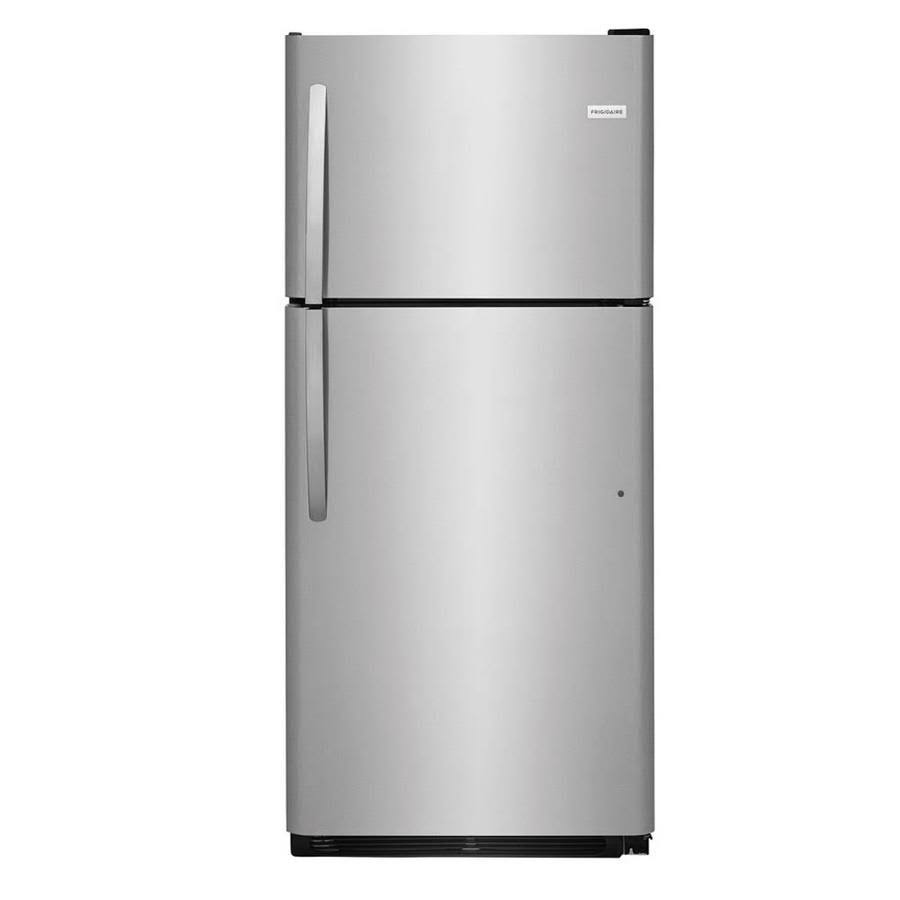 Frigidaire 20.4-Cu ft Top-freezer Refrigerator (Easycare Stainless Steel) Lftr2021tf