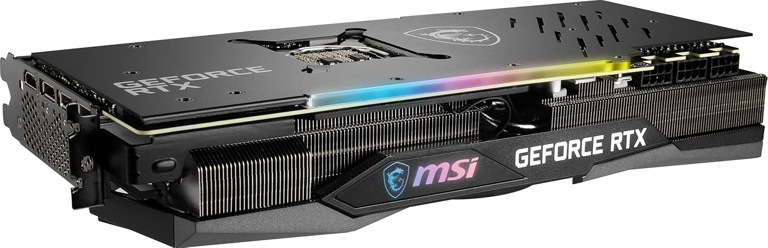 MSI Gaming GeForce RTX 3080 LHR 12GB GDRR6X 384-Bit HDMI/DP Nvlink Torx Fan 4 RGB Ampere Architecture OC Graphics Card (RTX 3080 Gaming Z Trio 12G LHR)