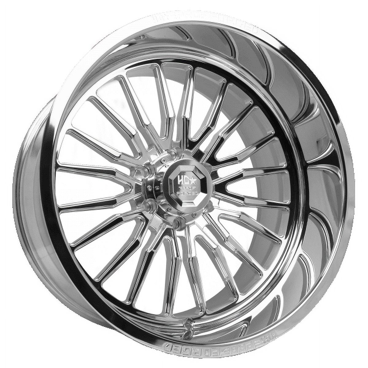 LUXXX HD FORGED LHD PRO 5 CHNOOK 26X14 6X139.7 -76ET 125CB High Polished Wheel