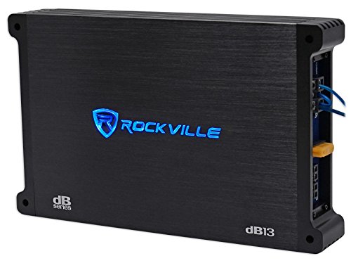 Rockville dB12 2000 Watt Peak/500w RMS Mono 2 Ohm Amplifier Car Amp