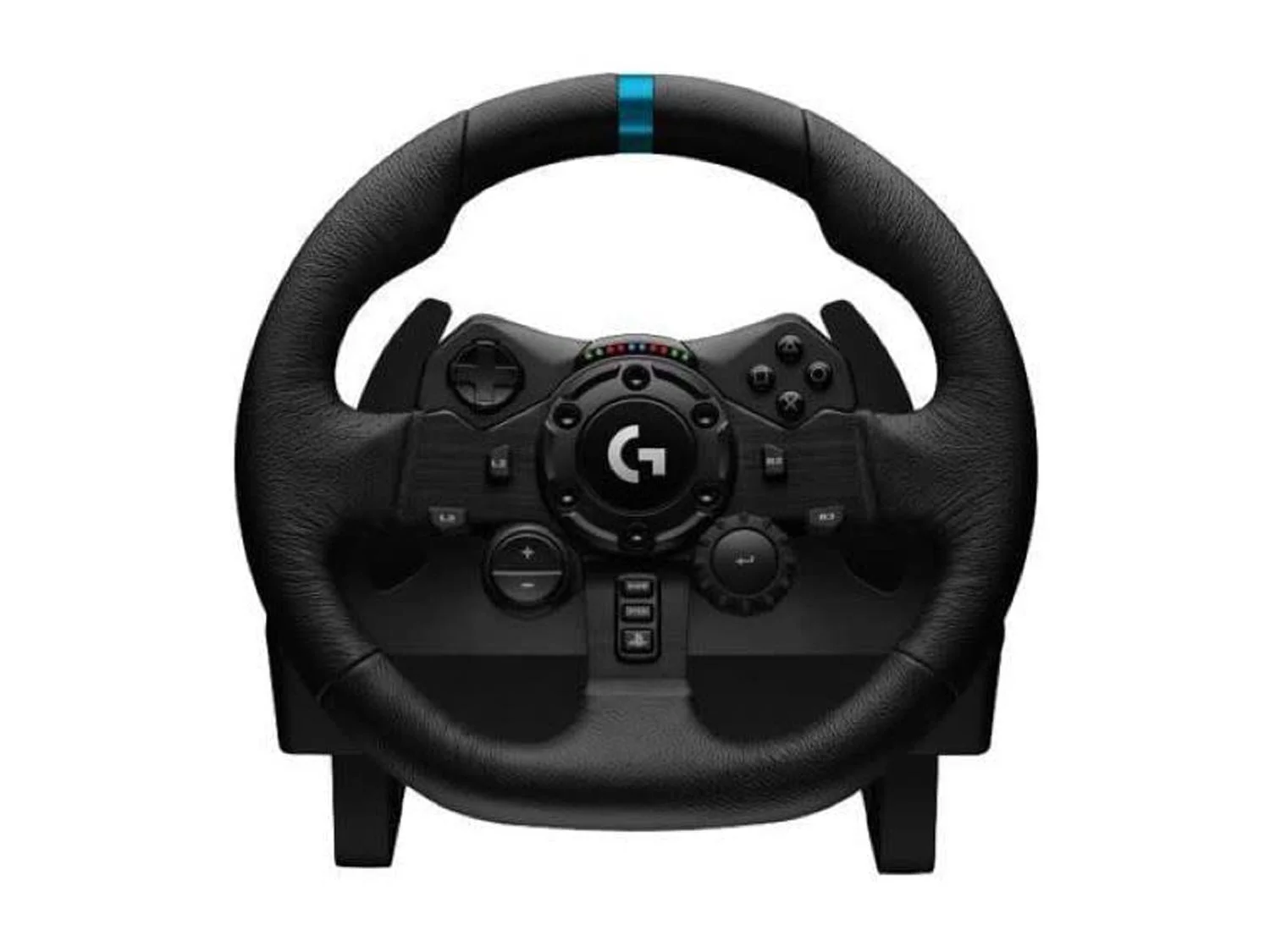 Logitech G923 Gaming Pedal/Steering Wheel - Cable - USB - PC, PlayStation 4, PlayStation 5, PlayStation, Xbox, Xbox One, Xbox Series S, Xbox Series X - Black
