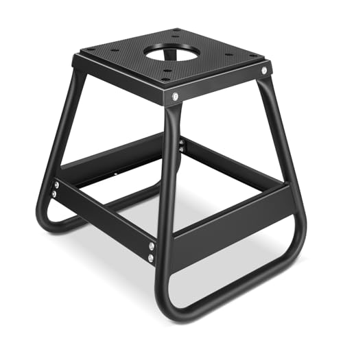 DNA MOTORING Motorcycle Lift Table 1000lbs Capacity Motorcycle Support Stand L 86.2in x W 22in Motorcycle Lift Jack Lifting Range 7.2-30.3in Black TOOLS-00780