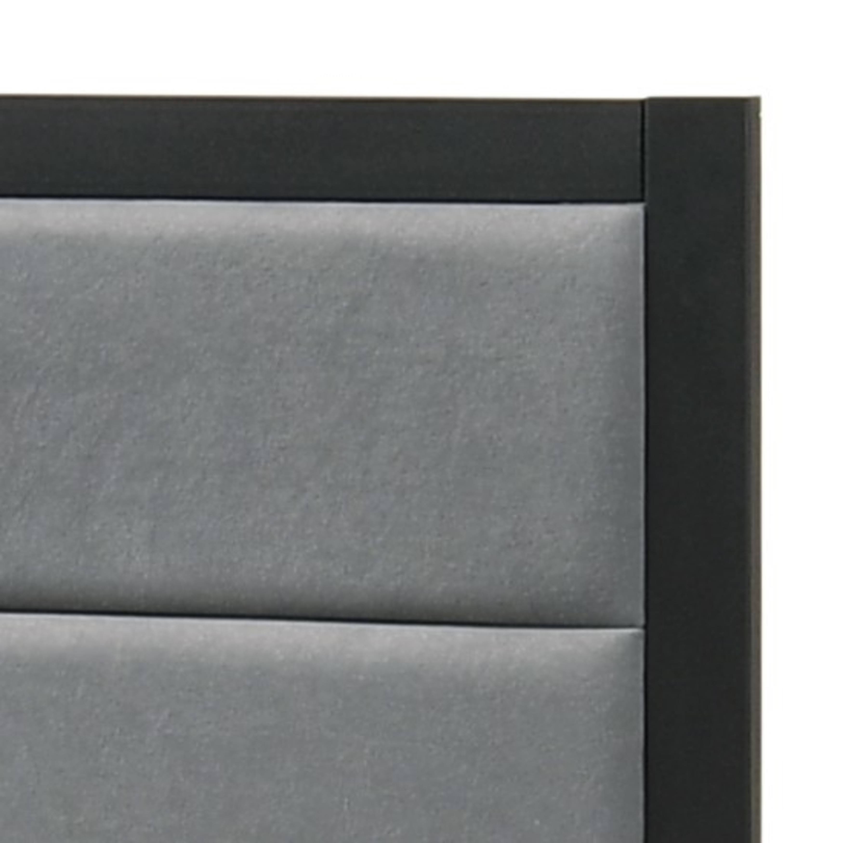 Belle Isle Furniture CHH22-0K09 Highland Full Size Bed - Black u0026 Beige