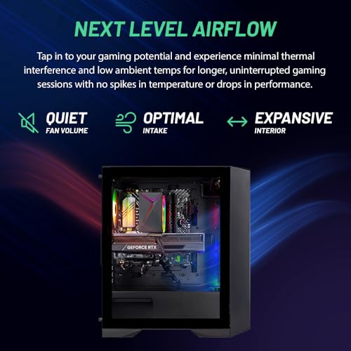 Skytech Azure Gaming PC Desktop, Ryzen 7 9700X 3.8 GHz (5.5GHz Turbo Boost), NVIDIA RTX 4060 8GB GDDR6, 2TB SSD, 32GB DDR5 RAM 6000 RGB, 650W Gold PSU, 360mm ARGB AIO, Wi-Fi, Win 11 Home
