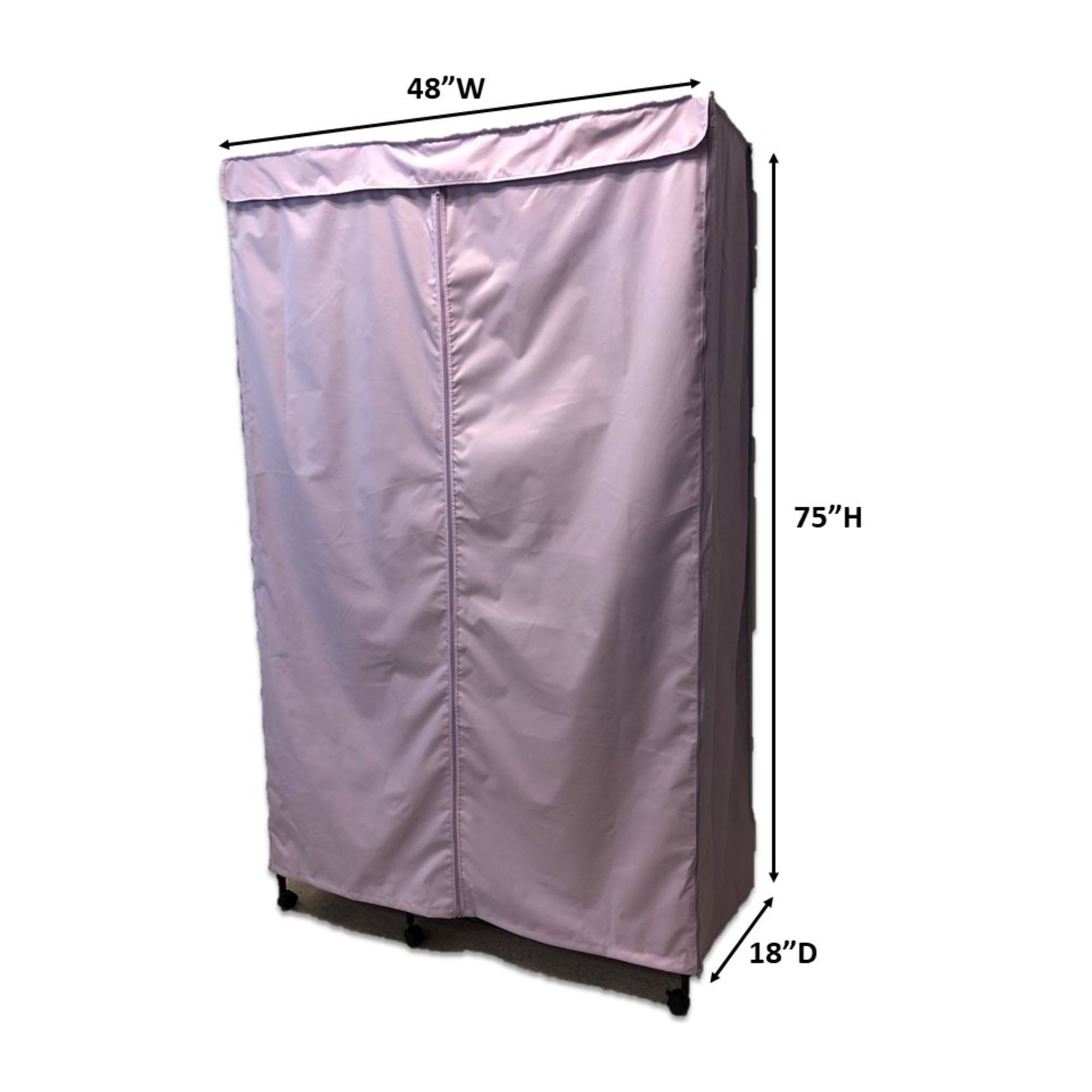 Portable Garment Rack Closet Fabric Cover | Formosa Covers