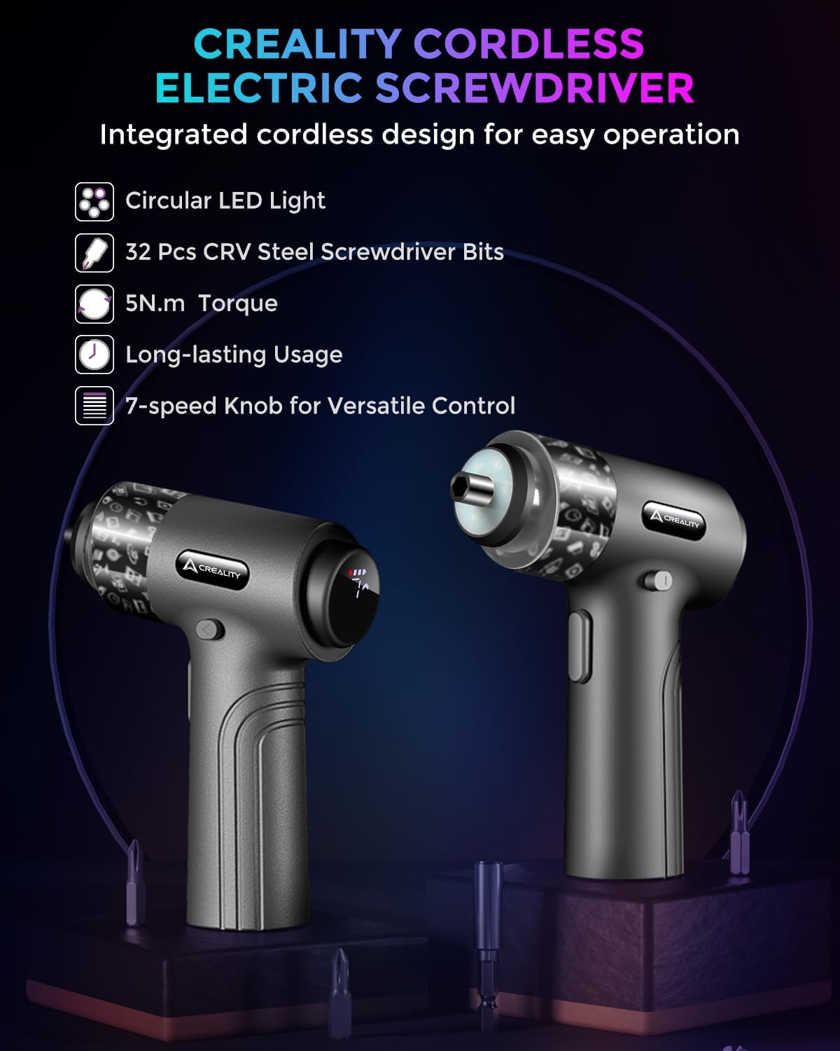 Creality Ender-3 V3 SE Official 3D Printer 250mm/s Max Printing Speed Upgraded Visual UI Auto Filament Loading and Unloading Sprite Direct Extruder CR Touch with Cordless Electric Screwdriver