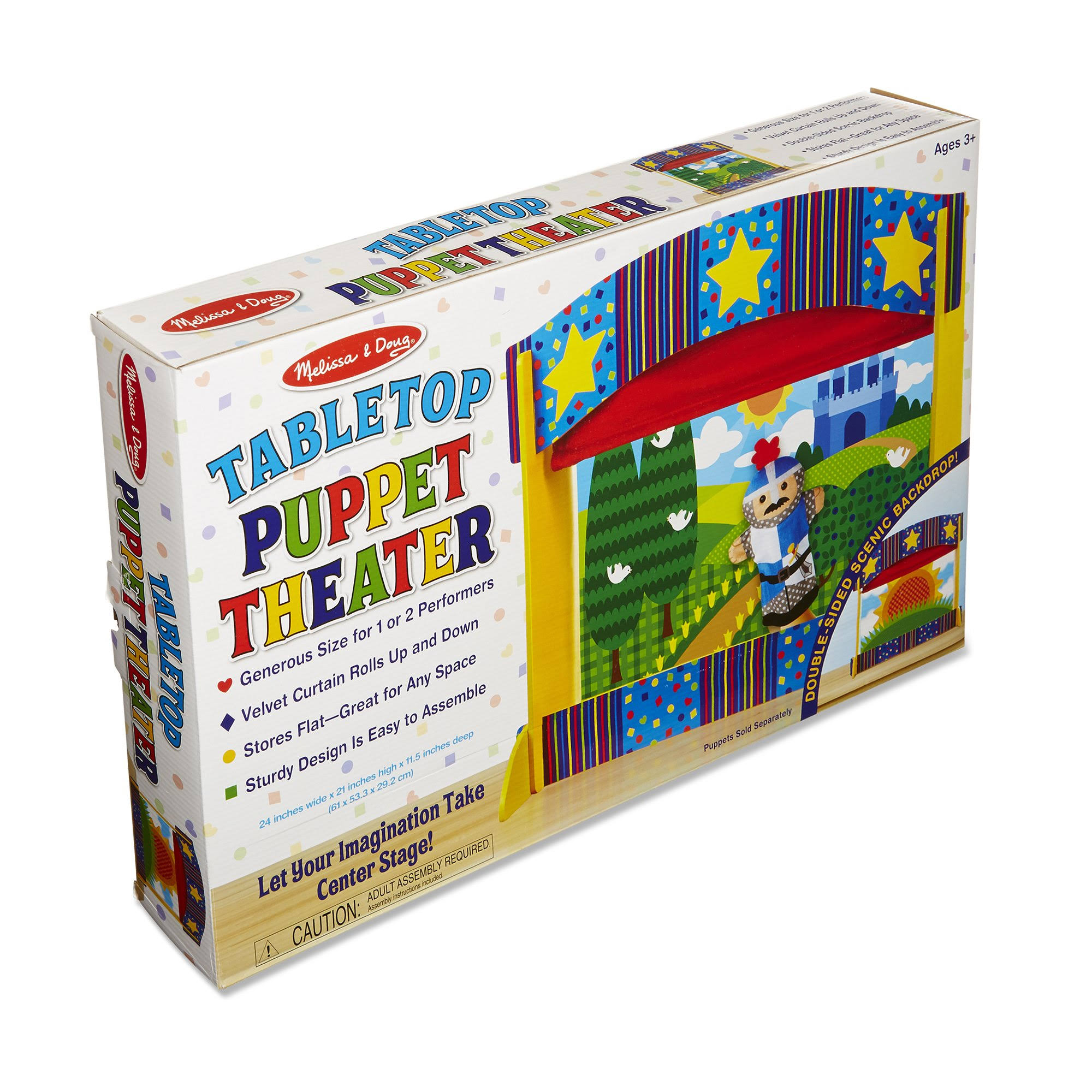 Melissa u0026 Doug - 12536 | Tabletop Puppet Theatre