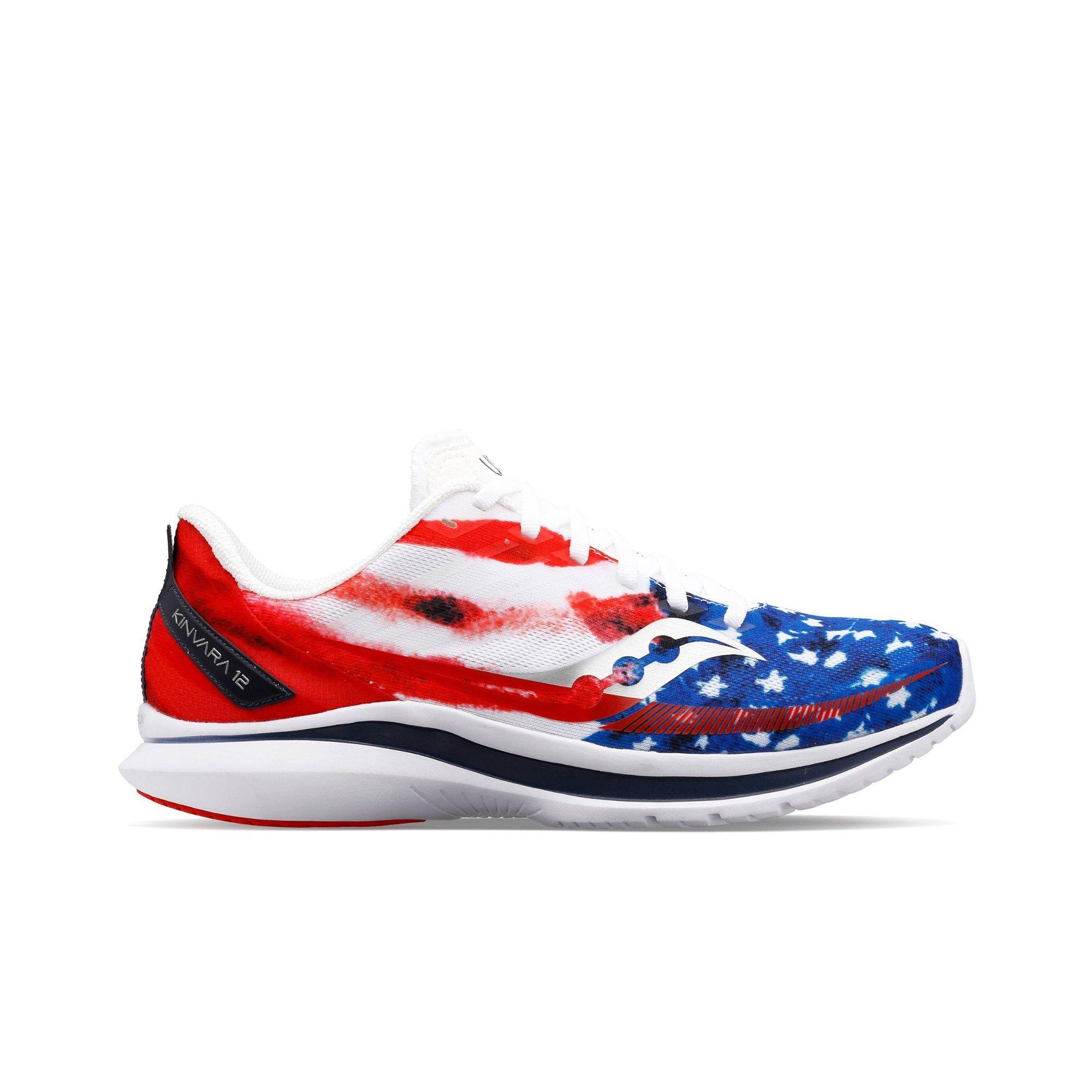 Saucony Kinvara 12 Stars u0026 Stripes Red/White/Blue 11.5 B