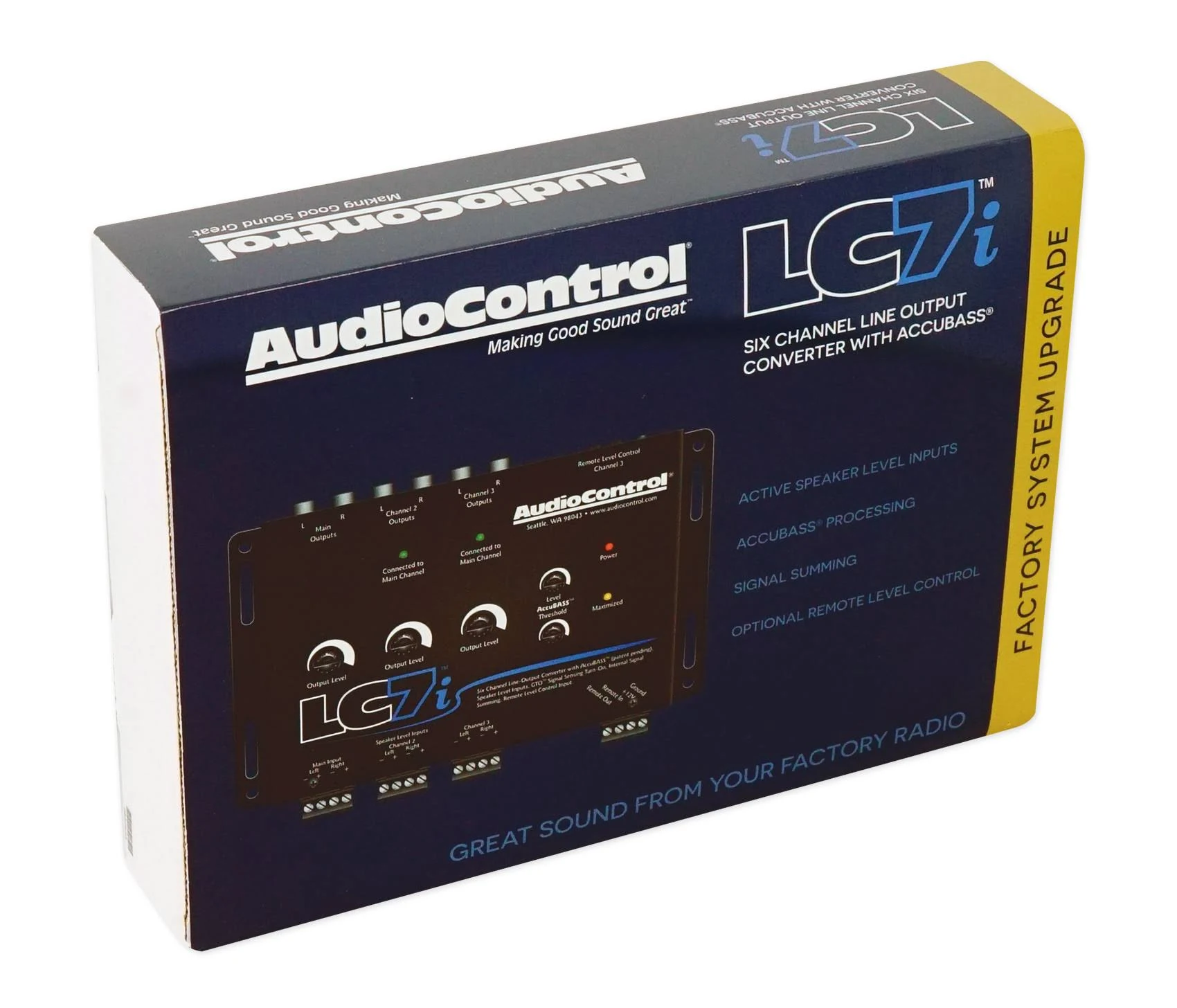 AudioControl lc7i Car Bass restoration Processor