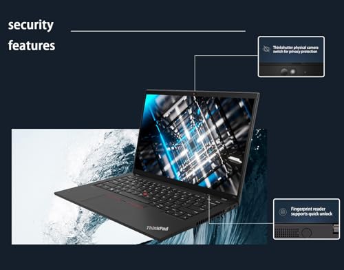 Lenovo ThinkPad T14 Business Laptop (14" FHD+ Touchscreen, AMD Ryzen 5 PRO 6650U, 16GB RAM, 1TB SSD, 6-Core (Beat i7-1250U)), Backlit, Fingerprint, 1080p Webcam, Wi-Fi 6E, Win 11 Pro w / AI Copilot