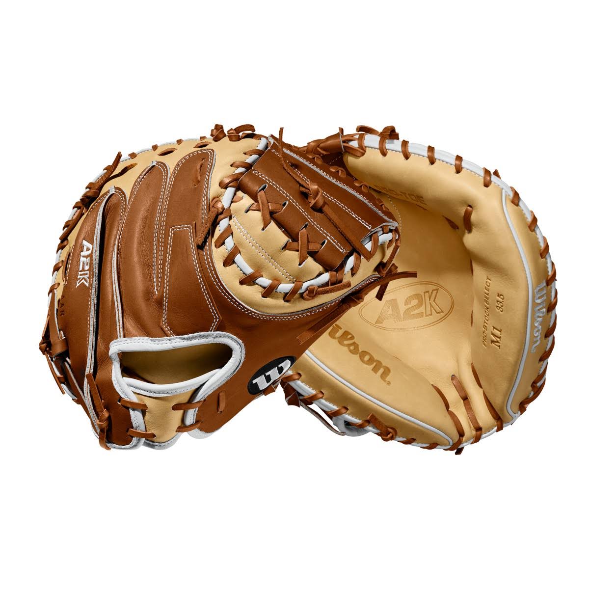 Wilson A2K 33.5x22 M1 Baseball Catcher&s Mitt WTA2KRB20M1
