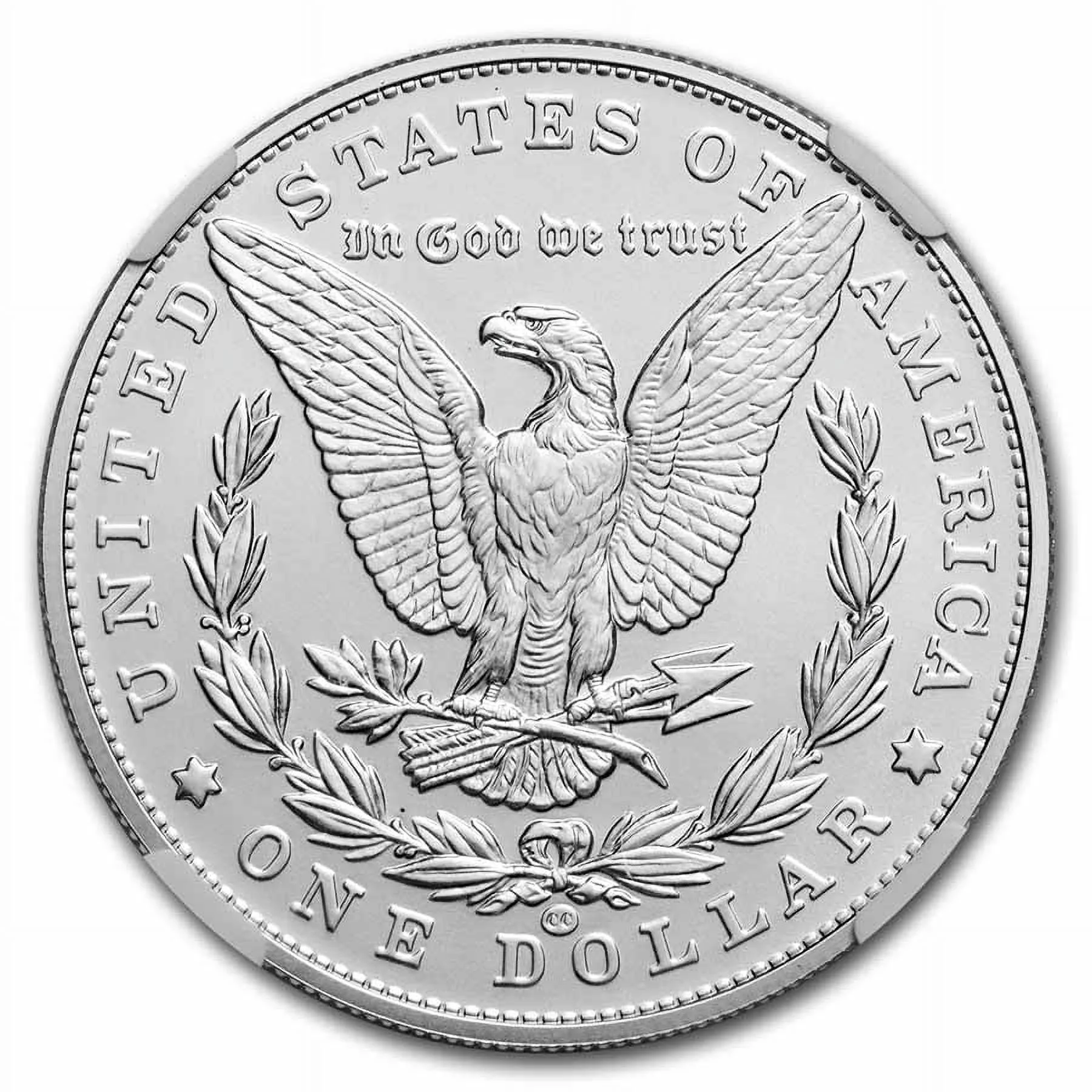 2021-(CC) Silver Morgan Dollar MS-70 NGC (ER/FR)