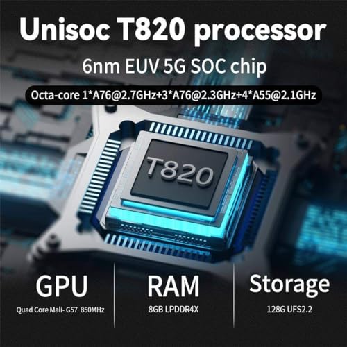 RG556 Handheld Game Console with 8000+ Games,5.48-inch AMOLED Screen Android 13 Unisoc T820 Retro Arcade Gaming Console, Support Bluetooth & WiFi (8+128G/256G, 8+128g+256g/Blue