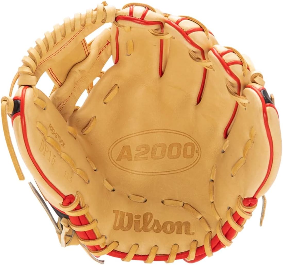 WILSON,A2000 DP15 11.5/'' Baseball Glove:WBW100398115 Right Hand Thrower