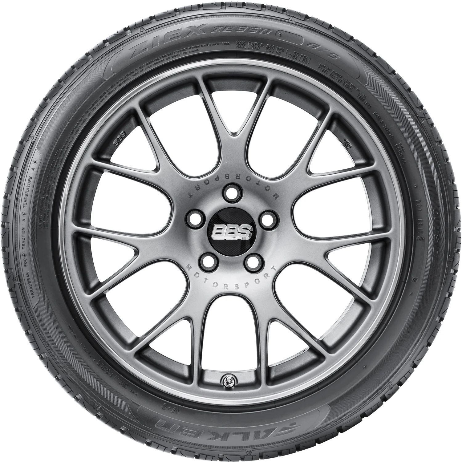 Falken Ziex ZE950 A/S 245/45ZR17XL 99W BW All Season Tire