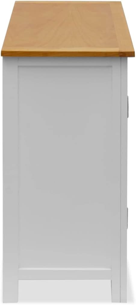 Cupboard 27.6"x13.8"x29.5" Solid Oak Wood,Bar Cabinet Functional Cabinet Entryway Cabinets with Storage Function Suitable for Kitchen,Liquor,Corridor,Cafeteria