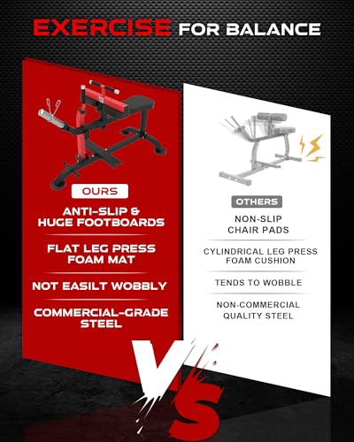 HVO Seated Calf Raise Machine: Calf Machine Home Gym Calf Workout Machine