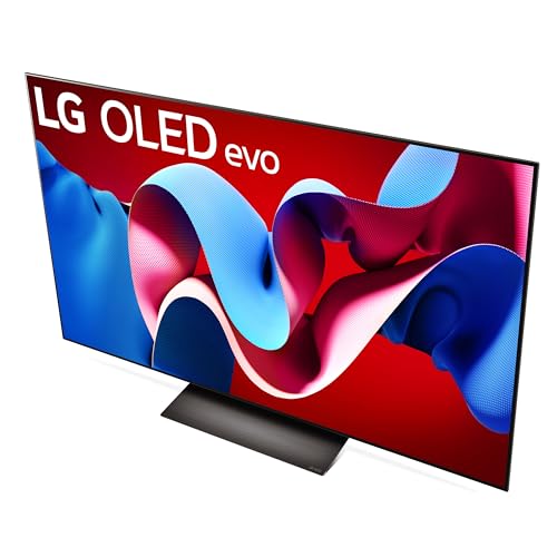 LG 65-Inch Class OLED evo C4 Series Smart TV 4K Processor Flat Screen with Magic Remote AI-Powered with Alexa Built-in (OLED65C4PUA, 2024)
