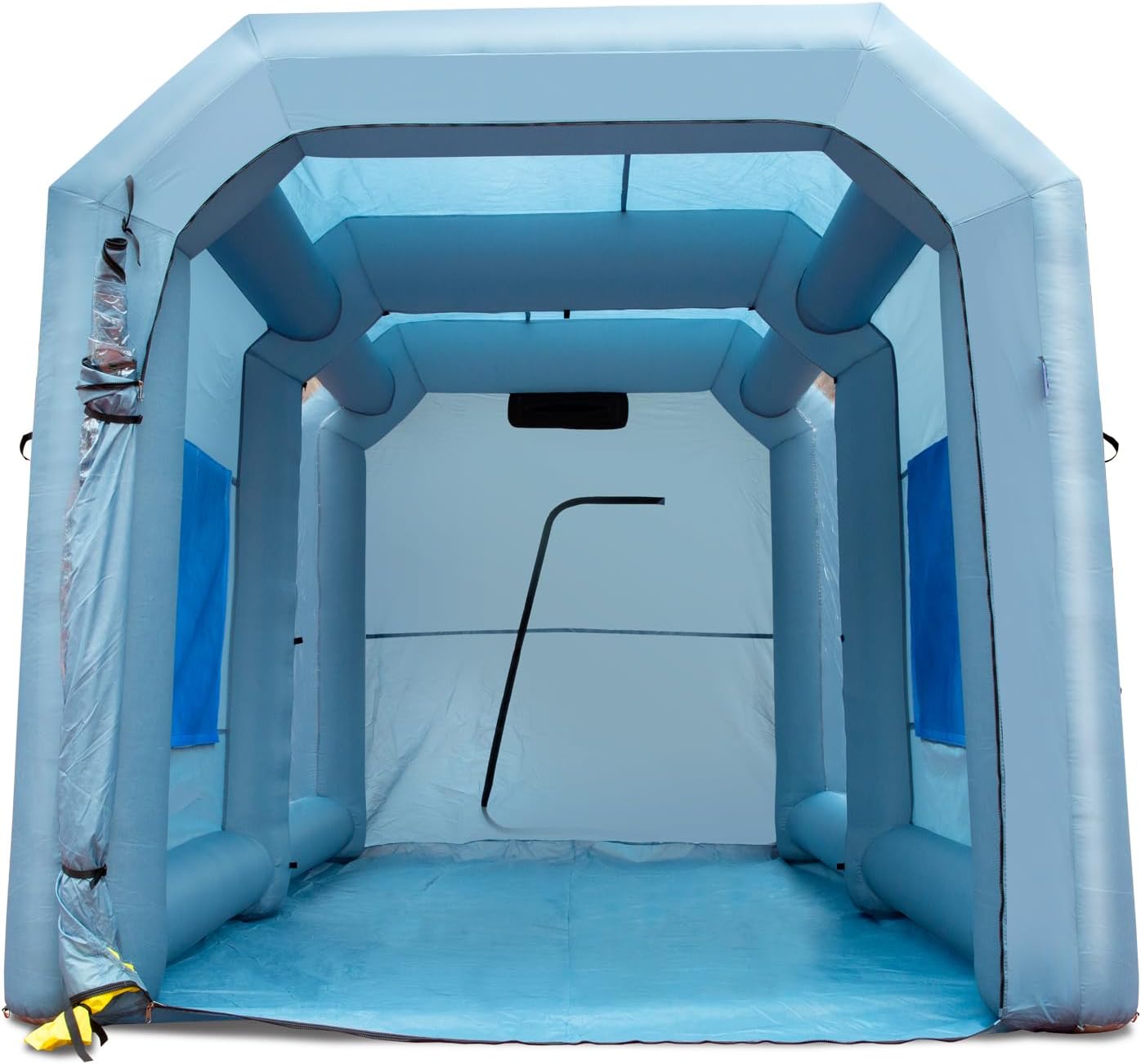VEVOR Inflatable 13x10x9ft Paint Booth Tent with 950W Blower, Car Repair Spray Booth with Air Filter and 12" 3900m3/h Ventilation Exhaust Fan