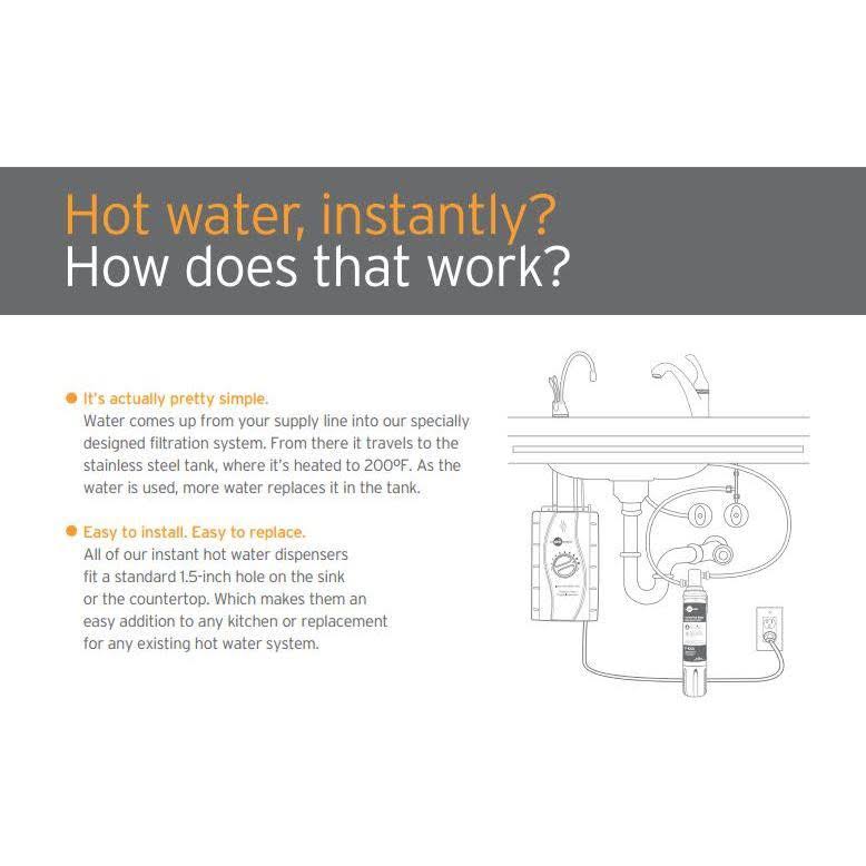 In Sink Erator F-GN2215C Indulge Tuscan Hot Water Dispenser
