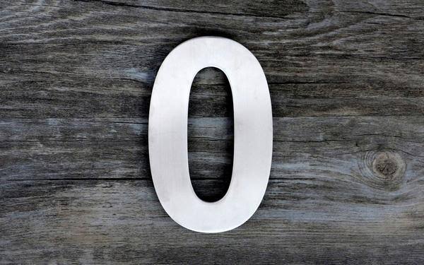Modern House Numbers and Letters 12 inch / 30 cm / Lower Case Letter A