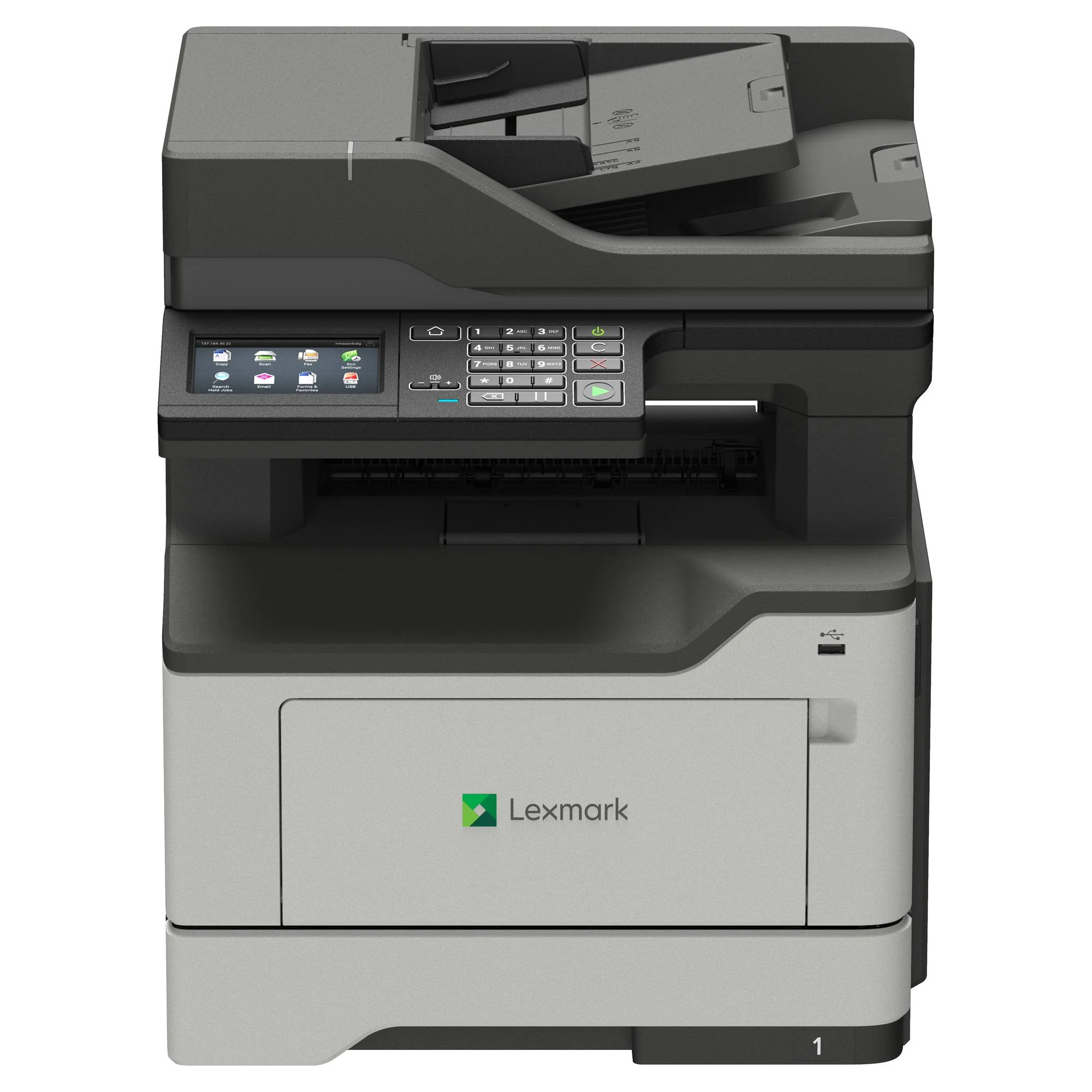 Lexmark MX421ade Monochrome Laser Multifunction Printer