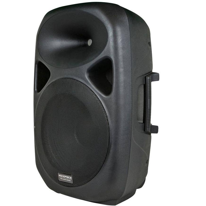 Monoprice 604450 Biamplified Powered PA Speaker