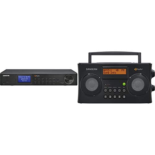 Sangean HDT-20 HD Radio/FM-Stereo/AM Component Tuner Black