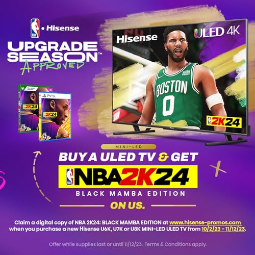 Hisense U8K Flat 4K Uled Renewed television
