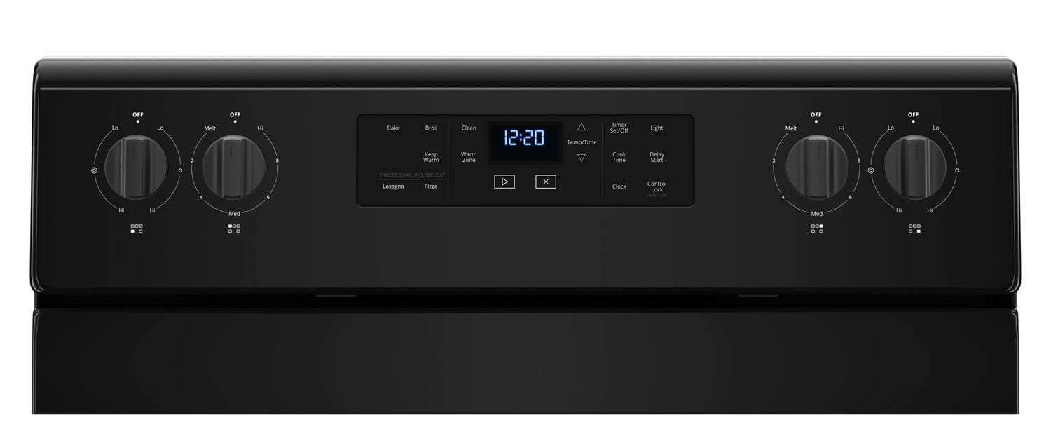 Whirlpool WFE525S0HB Electric Range - Freestanding - 5.3 cu ft - Black
