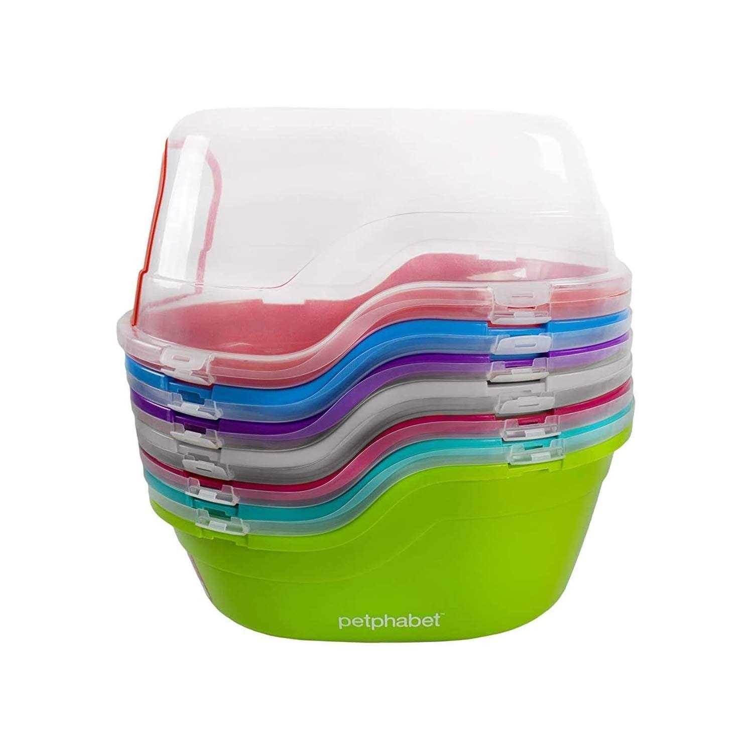 Petphabet Jumbo Hooded Cat Litter Box - Pet Supplies online store