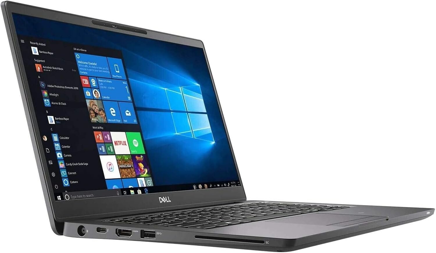Dell Latitude 7300 13.3" FHD, Core i7-8665U 1.9GHz, 16GB RAM, 256GB Solid State Drive, Windows 11 Pro 64Bit, CAM (Renewed)