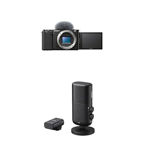 Sony Alpha ZV-E10 - APS-C Interchangeable Lens Mirrorless Vlog Camera Kit - Black