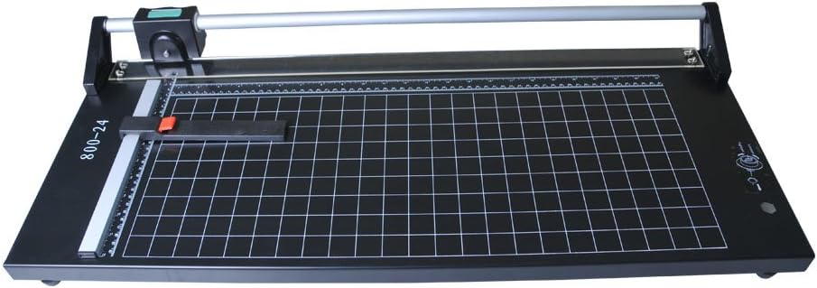 CALCA 24 Inch Precision Rotary Paper Cutter Paper Trimmer 24 inch Manual Sharp Photo Paper Trimmer and Cutters