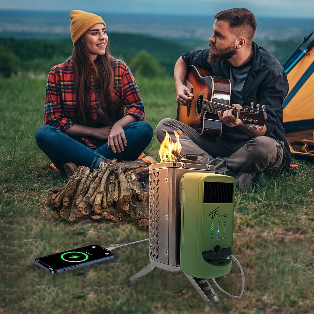 CampStove Wood Burning and USB Charging Camping Stove