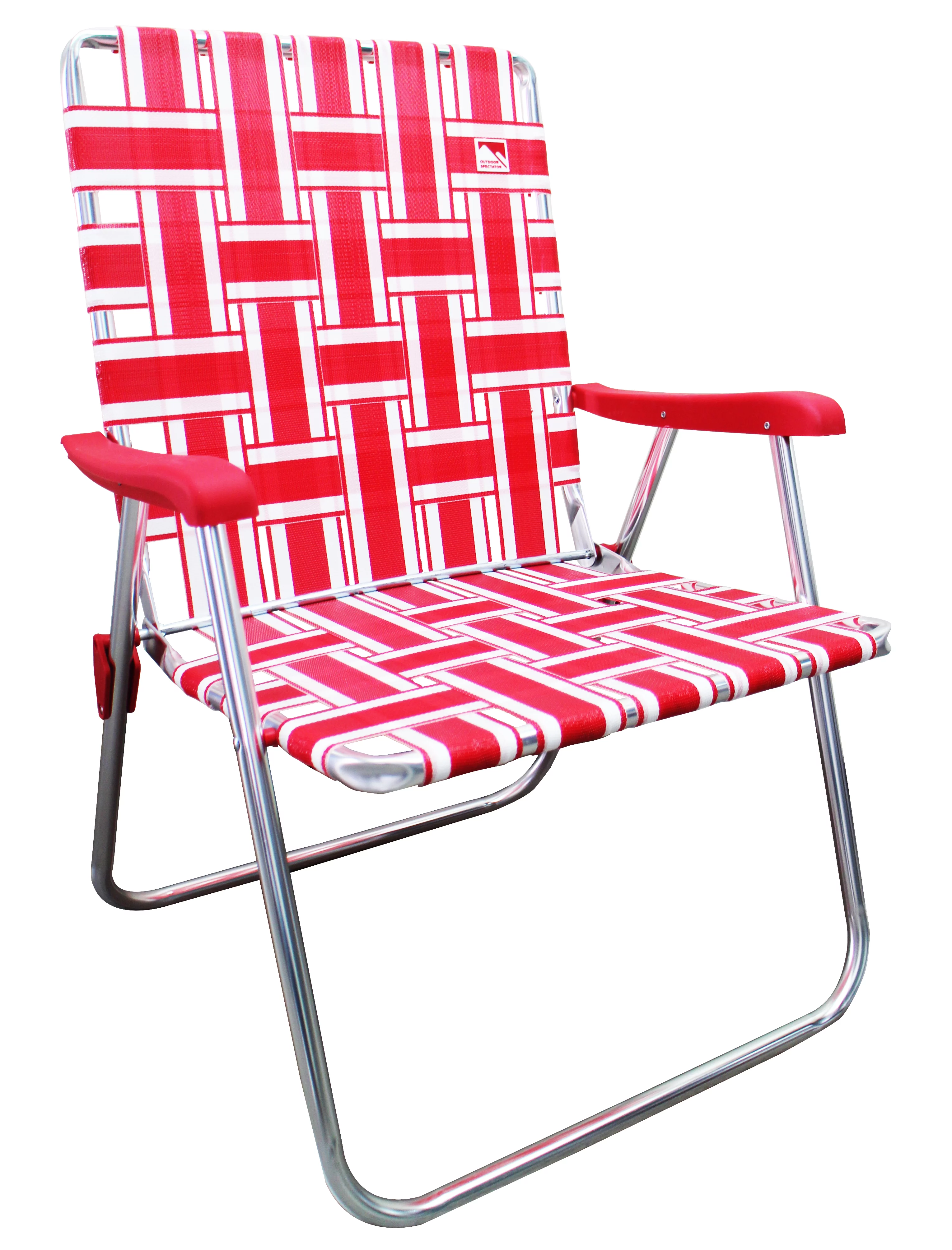 Outdoor Spectator (2-Pack) Classic Aluminum Webbed Folding Lawn / Camp Chair