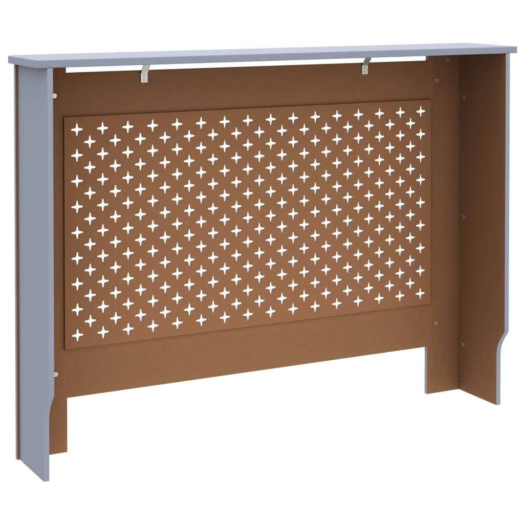 vidaXL Radiator Cover Anthracite 59.8x22x17.5x22x31.9x22 MDF