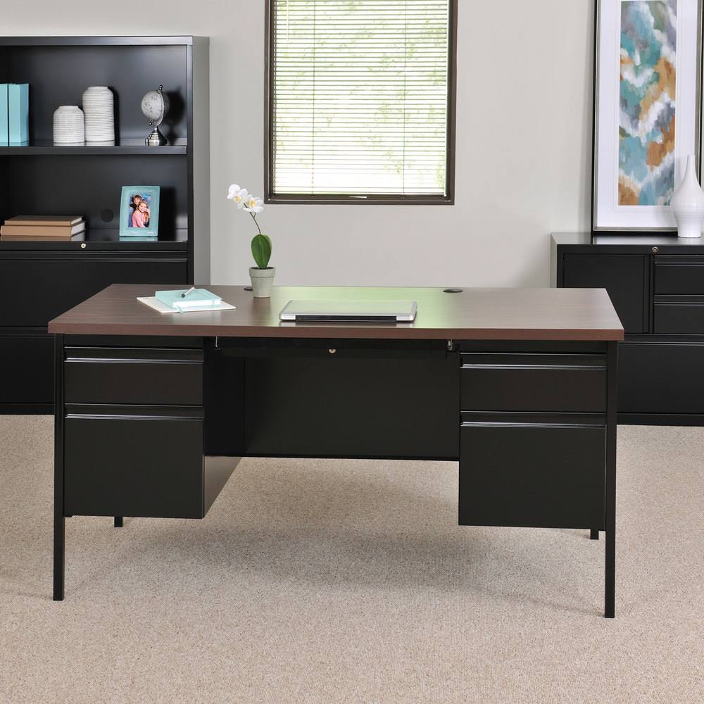 Hirsh 20101 Desk Double Pedestal,30X60