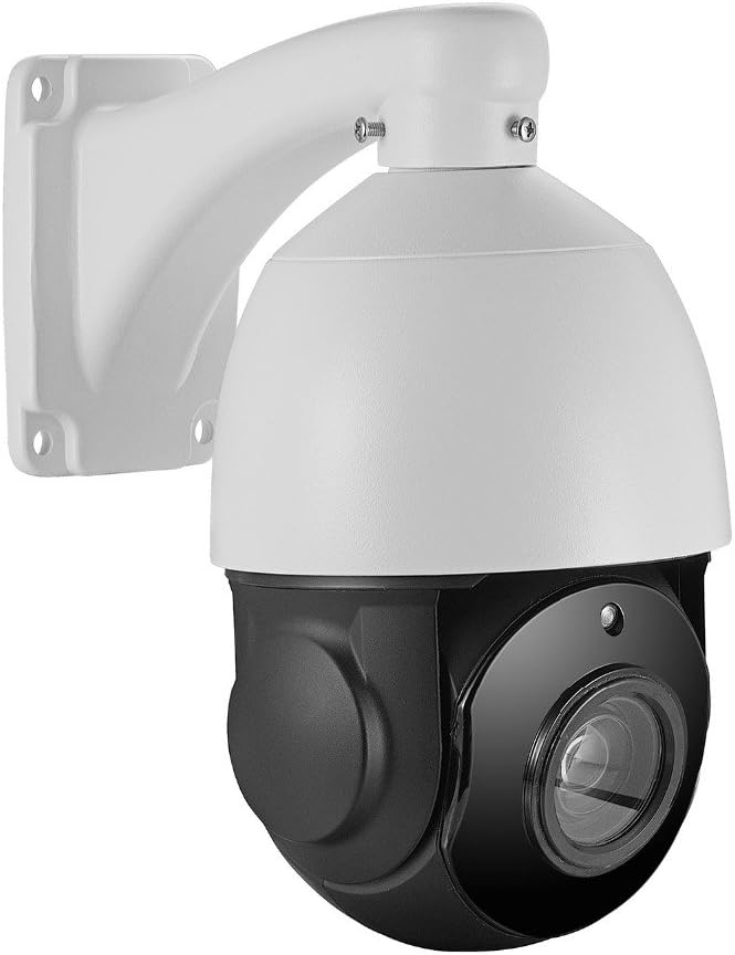 4K Outdoor PTZ IP POE 8MP Security IP Camera Pan Tilt 30xOptical Zoom Speed Dome 300FT IR Night Vision Motion Detection Remote View Two-Way Audio