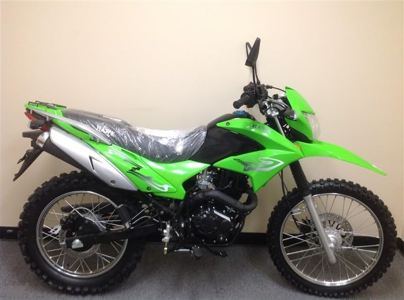 250cc Dirt Bike Hawk 250 Enduro Street Bike Motorcycle Bike(Red)