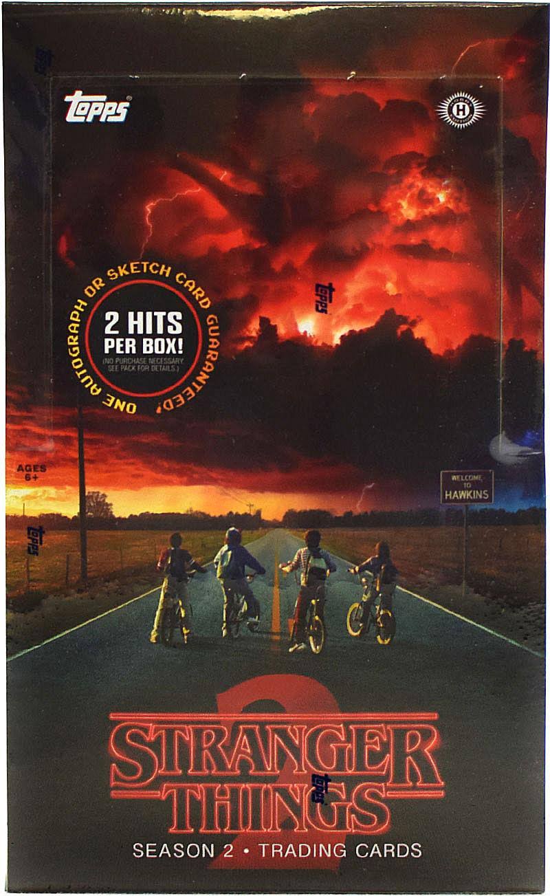 Stranger Things Season 2 Trading Cards Hobby Box (Topps 2019)