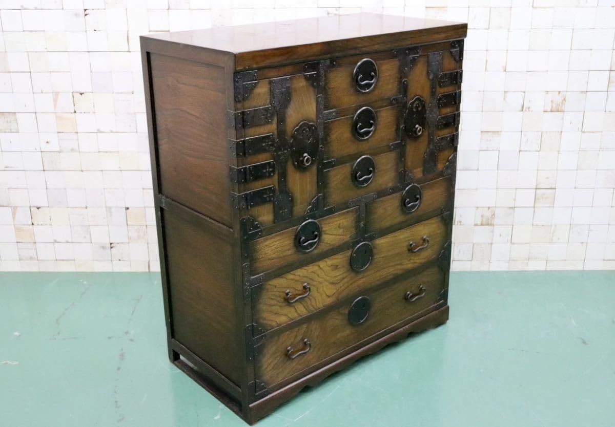 Folk Art Drawers, Chest of Drawers, Hardware, Drawers, Japanese Style, Modern, Old Houses, Storage Furniture, Retro, Antique, x1071011212